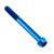Titanium Socket Cap Bolt M6x(1.00mm)x60mm Blue