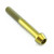 Titanium Socket Cap Bolt M8x(1.25mm)x60mm Gold