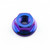 Titanium Flanged Nut M4x(0.70mm) Purple Haze