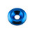 Titanium Countersunk Washer M6 (22mm O/D) Blue