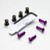 Aluminium Screen Kit 4 Bolts Purple