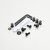 Aluminium Screen Kit SV650 4 Bolts Black