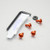 Aluminium Screen Kit 4 Bolts Orange
