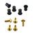 Aluminium Screen Kit 5 Bolt Gold Etched