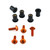 Aluminium Screen Kit 5 Bolt Orange