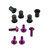 Aluminium Screen Kit 5 Bolt Purple