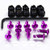 Aluminium Screen Kit (4mm Italian Bikes) 10 Bolts Purple