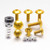 Aluminium Mudguard & Hugger Bolt Kit Gold