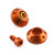 Aluminium Mudguard & Hugger Bolt Kit Orange