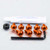 Aluminium Mudguard & Hugger Bolt Kit Orange