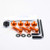 Aluminium Mudguard & Hugger Bolt Kit Orange