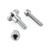 Aluminium Reservoir Mount Bolt Kit Clutch Silver