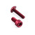 Aluminium Reservoir Mount Bolt Kit Rear Brake Red