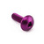 Aluminium Reservoir Mount Bolt Kit Rear Brake Purple