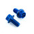 Aluminium Reservoir Mount Bolt Kit Rear Brake Race Spec Etched Blue