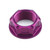 Aluminium Flanged Top Yoke Nut M24x(1.00mm) (Open) Purple