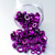 Aluminium Assorted Nut & Washer Tub 100 Piece Purple