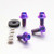Titanium Chain Guard Bolt Kit Purple Haze