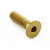 Stainless Steel Countersunk Bolt M8x(1.25mm)x30mm Gold