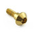 Stainless Steel Disc Bolt To Fit Yamaha M6x20mm Gold