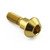 Stainless Steel Disc Bolt To Fit Suzuki M6x20mm Gold
