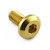 Stainless Steel Disc Bolt To Fit Triumph/BMW M8x18mm Gold