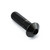 Stainless Steel Dome Head Bolt M10x(1.25mm)x35mm Black