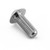 Stainless Steel Dome Head Bolt M6x(1.00mm)x16mm (12mm O/D)