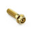 Stainless Steel Flanged Hex Head Bolt M10x(1.25mm)x35mm Race Spec Gold