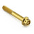 Stainless Steel Flanged Hex Head Bolt M6x(1.00mm)x40mm Race Spec Gold
