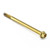 Stainless Steel Flanged Hex Head Bolt M6x(1.00mm)x85mm Gold