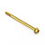 Stainless Steel Flanged Hex Head Bolt M6x(1.00mm)x90mm Gold