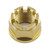 Stainless Steel Flanged Nut M24x(1.50mm) AF32mm Gold