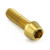 Stainless Steel Socket Cap Bolt M10x(1.25mm)x35mm Gold