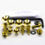 Titanium Mudguard & Hugger Bolt Kit Gold
