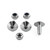 Stainless Steel Number Plate Kit 10