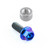Titanium Reservoir Mount Bolt Kit Rear Brake Purple Haze