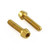 Stainless Steel Rear Brake Master Cylinder Bolts Gold