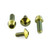Titanium Rear Brake & Master Cylinder Mount Bolt Kit Gold
