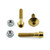 Stainless Steel Rear Brake Reservoir & Master Cylinder Mount Bolt Kit Gold
