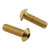Stainless Steel ABS Sensor Mount Bolt Kit Front & Rear Gold