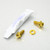 Stainless Steel ABS Sensor Mount Bolts Front & Rear Gold
