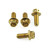 Stainless Steel ABS Sensor Mount Bolt Kit Front & Rear Race Spec Gold