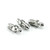 Stainless Steel Bleed Nipple M10x(1.00mm) Rear Brake Caliper Pack x3