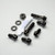 Stainless Steel Engine Mount Bolt Kit Black