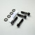 Stainless Steel Frame to Engine Mount Bolt Kit Black