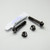 Stainless Steel Exhaust Hanger Mount Bolt Kit Black