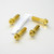 Stainless Steel Front Brake Mounting Bolt Kit Gold