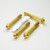 Stainless Steel Front Brake Mounting Bolt Kit Gold