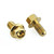 Stainless Steel Heel Plate Bolt Kit Gold